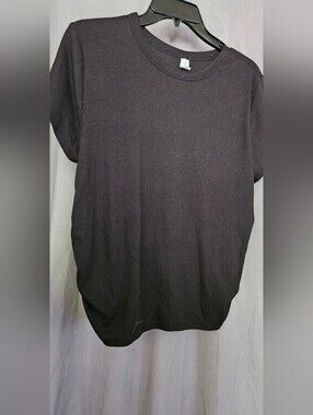 Women's Black Summer Top With Open Back